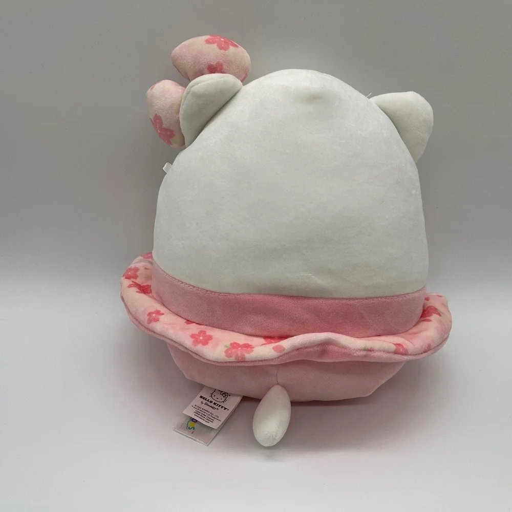 Squishmallows Hello Kitty Sakura Pink Floral Dress Plush Sanrio 8 Inch 2024